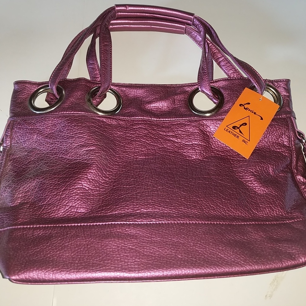 Brand new Lavive purple leather purse